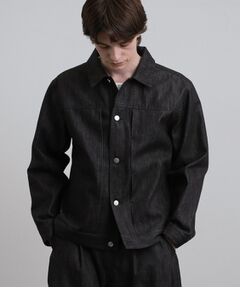 tk.TAKEO KIKUCHI / ティーケー タケオキクチ レザーブルゾン・ジャケット | 【色褪せしにくいデニム】Comfy Fadeless Denim Seriesデニムブルゾン