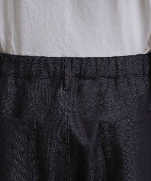 tk.TAKEO KIKUCHI / ティーケー タケオキクチ デニムパンツ | 【色褪せしにくいデニム】Comfy Fadeless Denim Seriesワイドストレートデニム | 詳細19