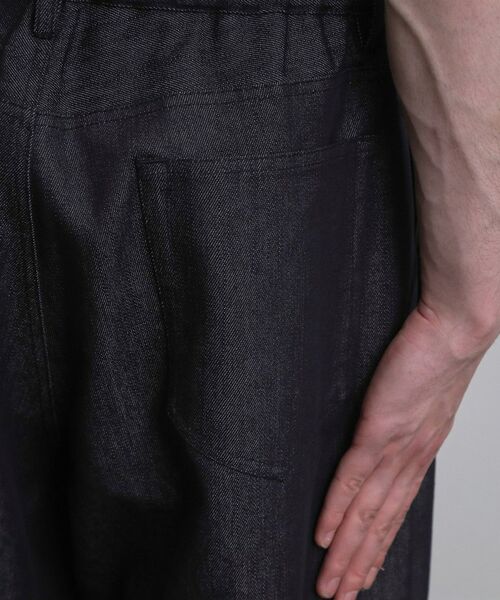 tk.TAKEO KIKUCHI / ティーケー タケオキクチ デニムパンツ | 【色褪せしにくいデニム】Comfy Fadeless Denim Seriesワイドストレートデニム | 詳細20