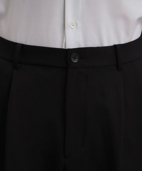 tk.TAKEO KIKUCHI / ティーケー タケオキクチ パンツ | 【防シワ/ストレッチ/セット対応可】smart shift seriesワイドテーパードパンツ | 詳細30