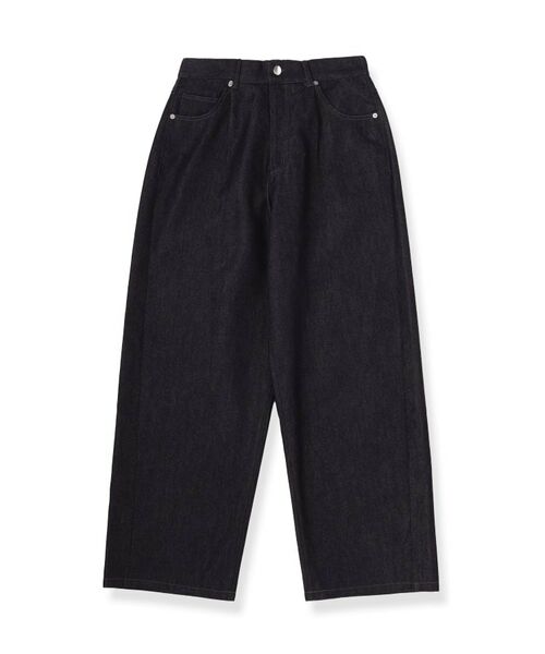 tk.TAKEO KIKUCHI / ティーケー タケオキクチ デニムパンツ | 【色褪せしにくいデニム】Comfy Fadeless Denim Seriesバレルデニム | 詳細1
