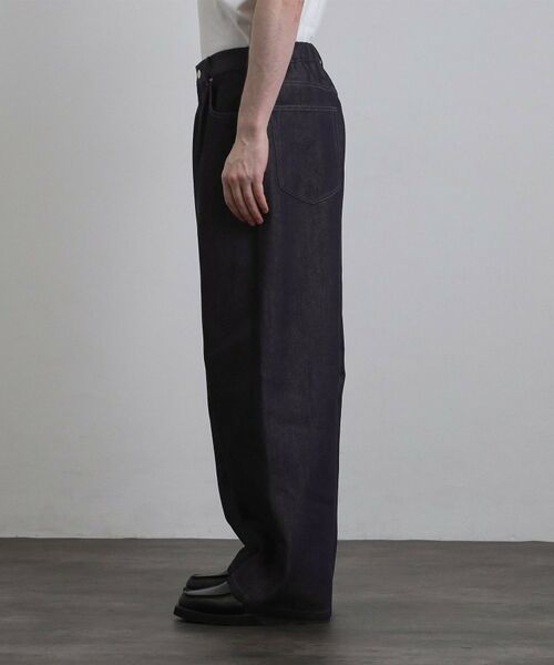tk.TAKEO KIKUCHI / ティーケー タケオキクチ デニムパンツ | 【色褪せしにくいデニム】Comfy Fadeless Denim Seriesバレルデニム | 詳細11