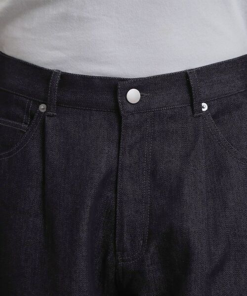 tk.TAKEO KIKUCHI / ティーケー タケオキクチ デニムパンツ | 【色褪せしにくいデニム】Comfy Fadeless Denim Seriesバレルデニム | 詳細13