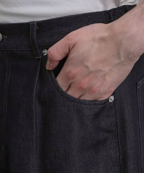 tk.TAKEO KIKUCHI / ティーケー タケオキクチ デニムパンツ | 【色褪せしにくいデニム】Comfy Fadeless Denim Seriesバレルデニム | 詳細15