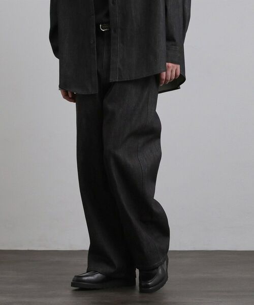 tk.TAKEO KIKUCHI / ティーケー タケオキクチ デニムパンツ | 【色褪せしにくいデニム】Comfy Fadeless Denim Seriesバレルデニム | 詳細2