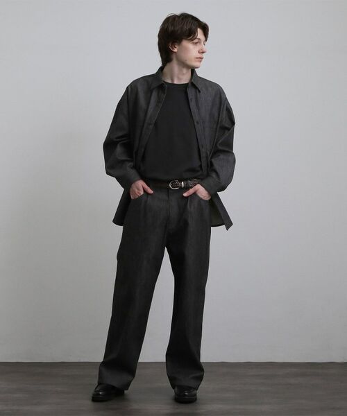 tk.TAKEO KIKUCHI / ティーケー タケオキクチ デニムパンツ | 【色褪せしにくいデニム】Comfy Fadeless Denim Seriesバレルデニム | 詳細4