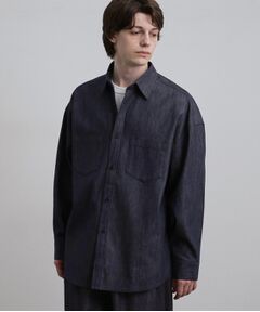 tk.TAKEO KIKUCHI / ティーケー タケオキクチ シャツ・ブラウス | 【色褪せしにくいデニム】Comfy Fadeless Denim Seriesデニムシャツ