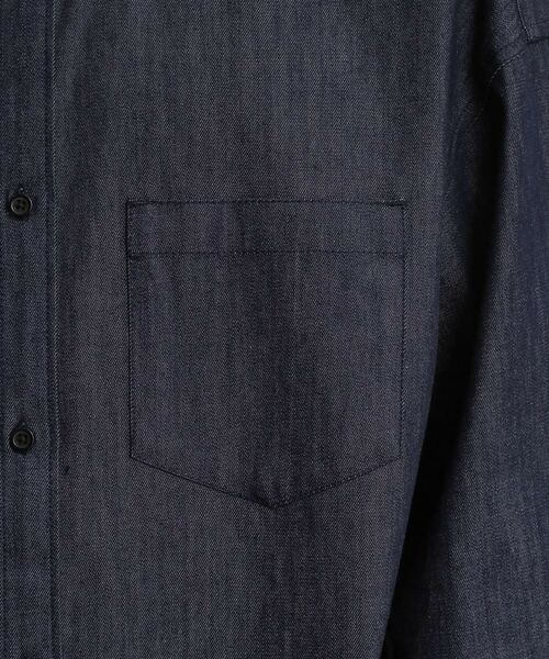 tk.TAKEO KIKUCHI / ティーケー タケオキクチ シャツ・ブラウス | 【色褪せしにくいデニム】Comfy Fadeless Denim Seriesデニムシャツ | 詳細18