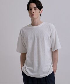 バイヤスジャカードTシャツ