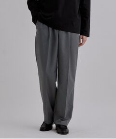 イージー1タックストレートパンツ