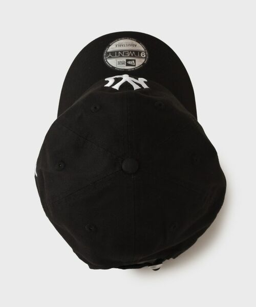 tk.TAKEO KIKUCHI / ティーケー タケオキクチ キャップ | 【NEW ERA】9TWENTY ニューヨーク・ヤンキース  ブラック × ホワイト | 詳細3