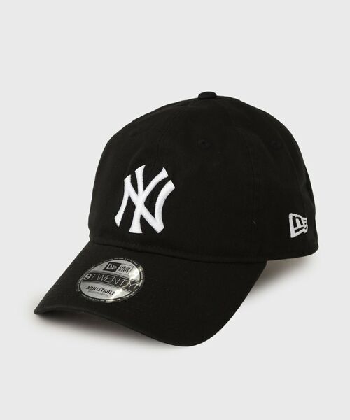 tk.TAKEO KIKUCHI / ティーケー タケオキクチ キャップ | 【NEW ERA】9TWENTY ニューヨーク・ヤンキース  ブラック × ホワイト（ブラック(019)）