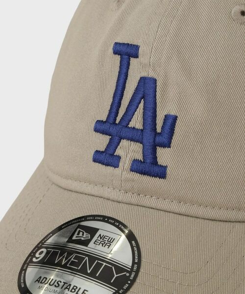 tk.TAKEO KIKUCHI / ティーケー タケオキクチ キャップ | 【NEW ERA】9TWENTY ロサンゼルス・ドジャース ウォッシュドコットン ペブル × ブルー | 詳細6