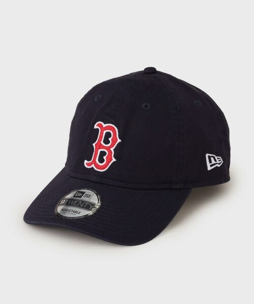 tk.TAKEO KIKUCHI / ティーケー タケオキクチ キャップ | 【NEW ERA】9TWENTY ボストン・レッドソックス ネイビー × ラディアントレッド（ネイビー(094)）