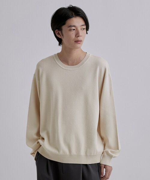 tk.TAKEO KIKUCHI / ティーケー タケオキクチ ニット・セーター | CARE FREE KNITプルオーバー | 詳細1