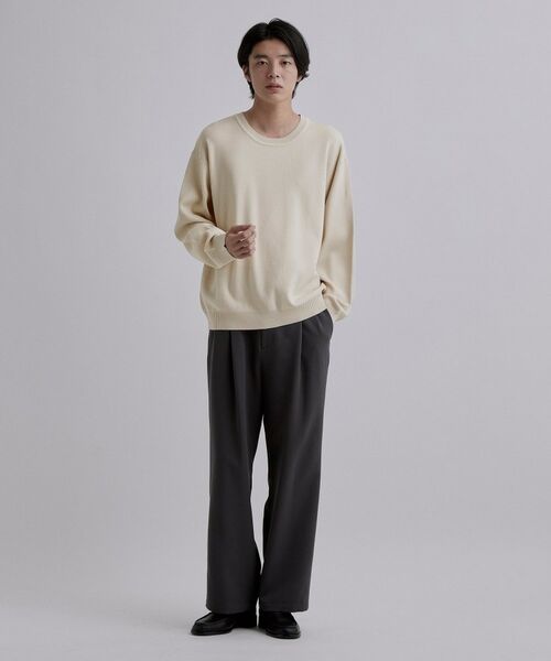 tk.TAKEO KIKUCHI / ティーケー タケオキクチ ニット・セーター | CARE FREE KNITプルオーバー | 詳細3