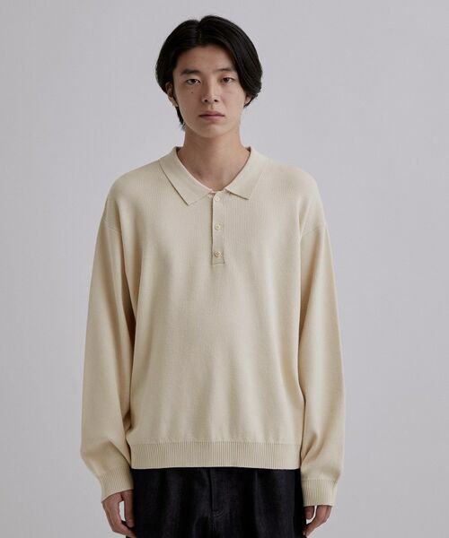 tk.TAKEO KIKUCHI / ティーケー タケオキクチ ニット・セーター | CARE FREE KNITポロシャツ | 詳細13