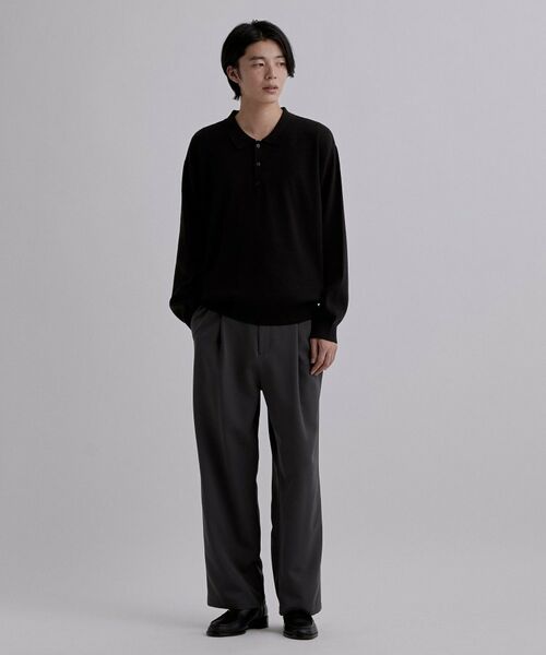 tk.TAKEO KIKUCHI / ティーケー タケオキクチ ニット・セーター | CARE FREE KNITポロシャツ | 詳細6