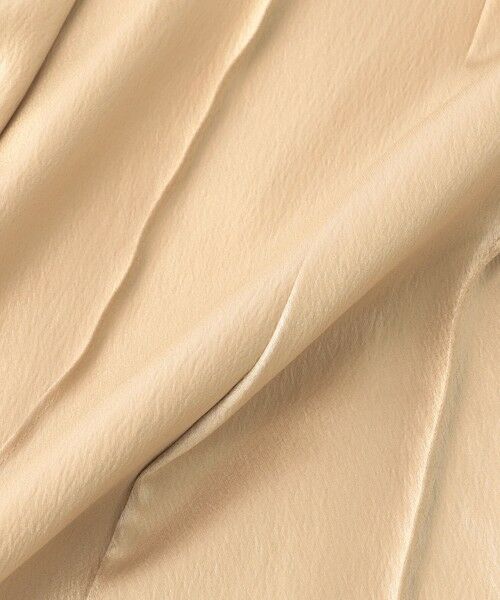 TO BE CHIC (大きいサイズ) / トゥー ビー シック (オオキイサイズ) ロング・マキシ丈スカート | 【L】レザーライクタフタ プリーツスカート | 詳細7