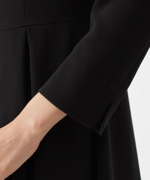 TO BE CHIC (大きいサイズ) / トゥー ビー シック (オオキイサイズ) ロング・マキシ丈ワンピース | 【L】レースコンビダブルクロス ワンピース | 詳細6