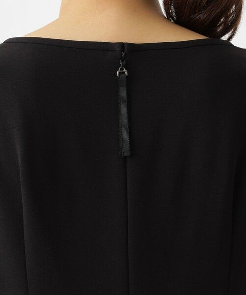 TO BE CHIC (大きいサイズ) / トゥー ビー シック (オオキイサイズ) ロング・マキシ丈ワンピース | 【L】レースコンビダブルクロス ワンピース | 詳細7