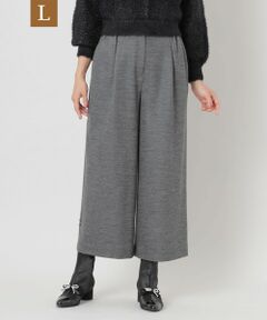 TO BE CHIC (大きいサイズ) / トゥー ビー シック (オオキイサイズ) その他パンツ | 【L】バランサーキュラー ワイドパンツ