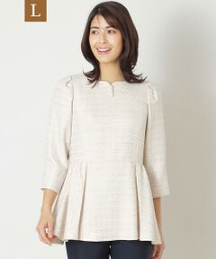 美品　大きいサイズ42 トゥービーシック　ローズ柄　ふんわりプルオーバー 大きいサイズ/11号サイズあり】カラバリ豊富な6色！シアー