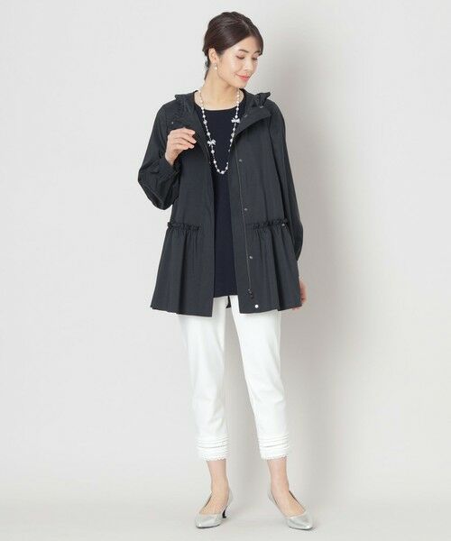 TO BE CHIC (大きいサイズ) / トゥー ビー シック (オオキイサイズ) その他アウター | 【L】【はっ水】ハイカウントタフタ スプリングコート | 詳細1