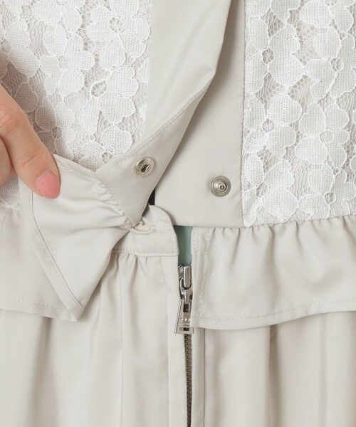 TO BE CHIC (大きいサイズ) / トゥー ビー シック (オオキイサイズ) テーラードジャケット | 【L】ハイカウントタフタ マルチWAYジレ | 詳細12