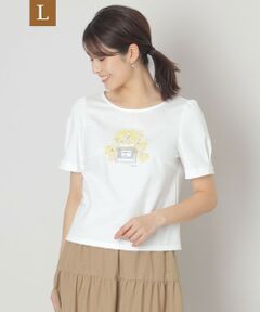 TO BE CHIC (大きいサイズ) / トゥー ビー シック (オオキイサイズ) その他トップス | 【L】ミモザパフューム カットソー