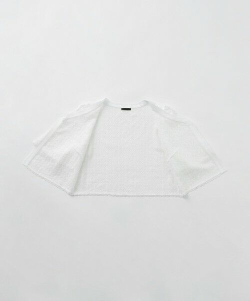 TO BE CHIC (大きいサイズ) / トゥー ビー シック (オオキイサイズ) ブルゾン | 【L】フラワー刺しゅうコンビ ボレロ | 詳細8