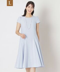 セール】 【L】フラワージャカード ワンピース （ロング・マキシ