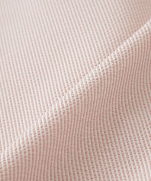 TO BE CHIC (大きいサイズ) / トゥー ビー シック (オオキイサイズ) ロング・マキシ丈ワンピース | 【L】シアサッカー ストライプワンピース | 詳細8