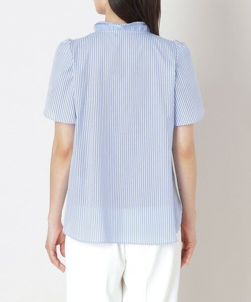 TO BE CHIC (大きいサイズ) / トゥー ビー シック (オオキイサイズ) その他トップス | 【L】カラミストライプ シャツブラウス | 詳細6