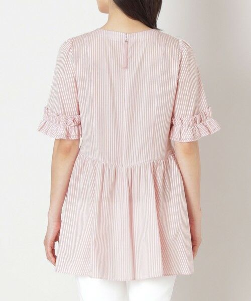 TO BE CHIC (大きいサイズ) / トゥー ビー シック (オオキイサイズ) その他トップス | 【L】カラミストライプ チュニックブラウス | 詳細6