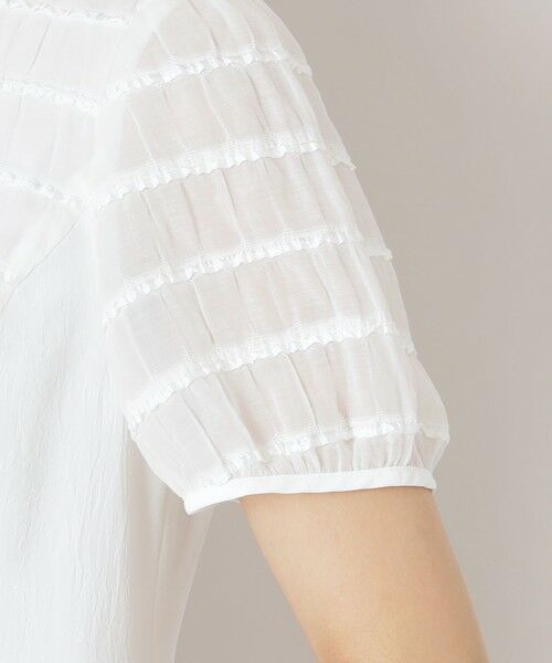 TO BE CHIC (大きいサイズ) / トゥー ビー シック (オオキイサイズ) その他トップス | 【L】ジャカードタック チュニック | 詳細6