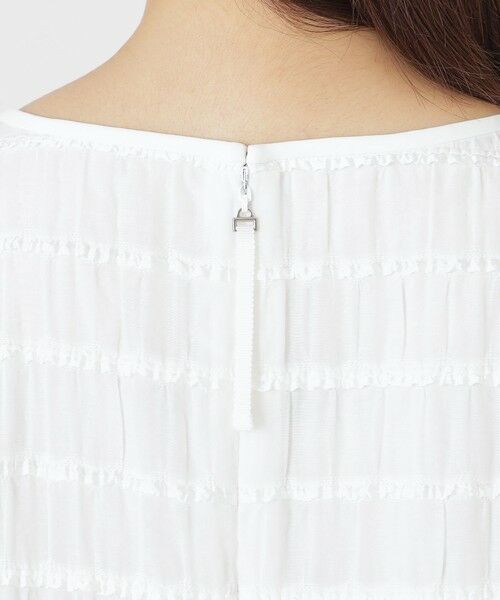 TO BE CHIC (大きいサイズ) / トゥー ビー シック (オオキイサイズ) その他トップス | 【L】ジャカードタック チュニック | 詳細7