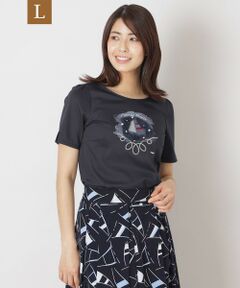 TO BE CHIC (大きいサイズ) / トゥー ビー シック (オオキイサイズ) その他トップス | 【L】セイルモチーフ カットソー