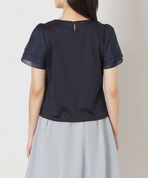 TO BE CHIC (大きいサイズ) / トゥー ビー シック (オオキイサイズ) その他トップス | 【L】リボンコサージュ カットソー | 詳細6