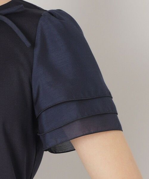 TO BE CHIC (大きいサイズ) / トゥー ビー シック (オオキイサイズ) その他トップス | 【L】リボンコサージュ カットソー | 詳細7