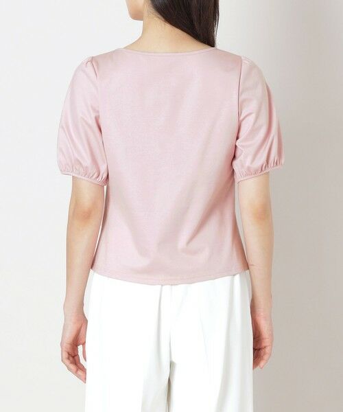 TO BE CHIC (大きいサイズ) / トゥー ビー シック (オオキイサイズ) その他トップス | 【L】ビジュー ロゴカットソー | 詳細6