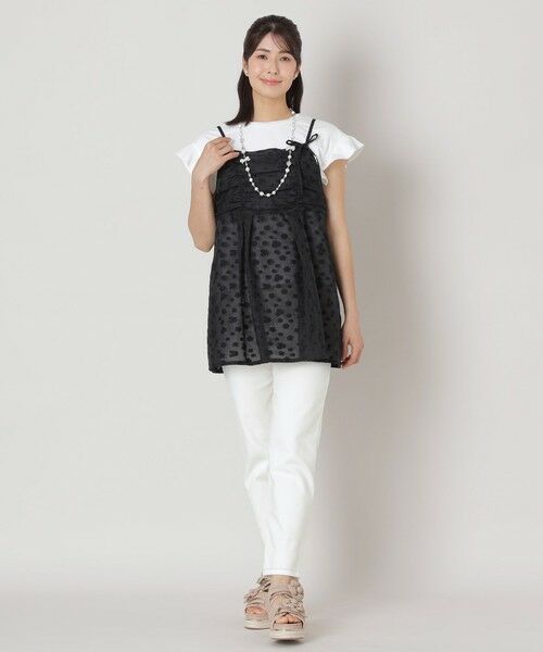 TO BE CHIC (大きいサイズ) / トゥー ビー シック (オオキイサイズ) その他パンツ | 【L】ストレッチ デニムパンツ | 詳細1