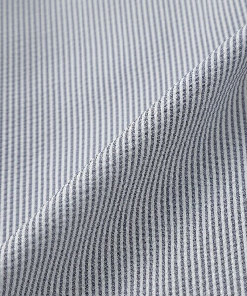 TO BE CHIC (大きいサイズ) / トゥー ビー シック (オオキイサイズ) ロング・マキシ丈スカート | 【L】シアサッカー ストライプスカート | 詳細9