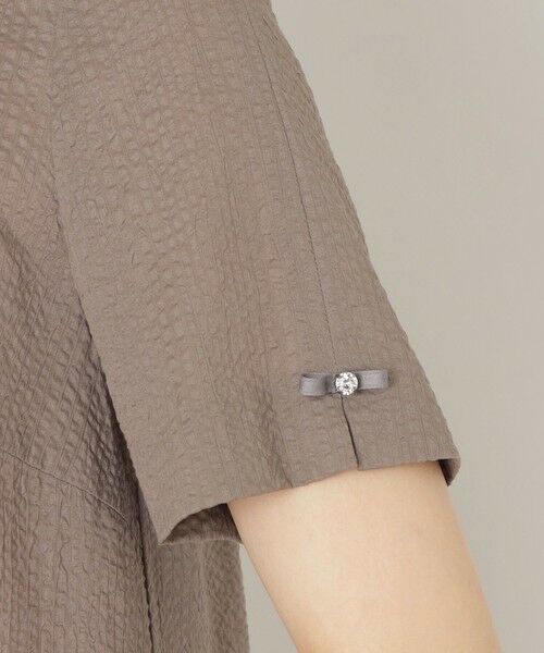 TO BE CHIC (大きいサイズ) / トゥー ビー シック (オオキイサイズ) その他トップス | 【L】ウェーブローン ティアードチュニック | 詳細7