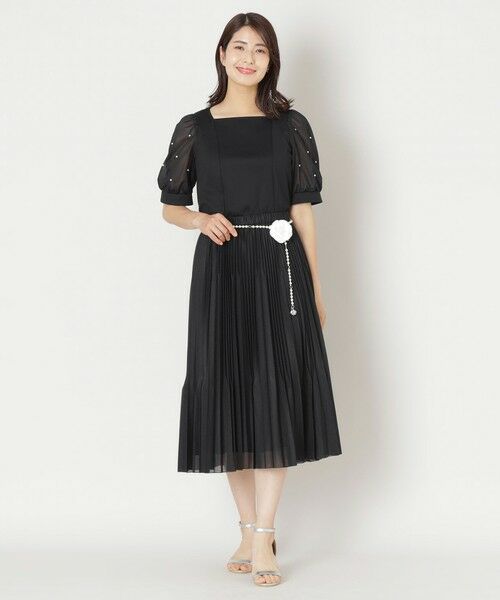 TO BE CHIC (大きいサイズ) / トゥー ビー シック (オオキイサイズ) その他トップス | 【L】ドットパールスリーブ カットソー | 詳細2