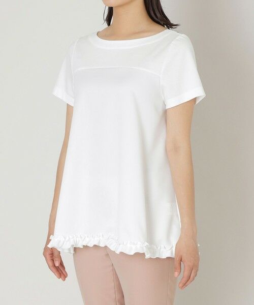 TO BE CHIC (大きいサイズ) / トゥー ビー シック (オオキイサイズ) その他トップス | 【L】サテンコンビ チュニック | 詳細3