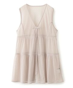 TO BE CHIC (大きいサイズ) / トゥー ビー シック (オオキイサイズ) その他トップス | 【L】ドットチュール ジレ