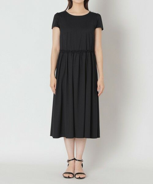 TO BE CHIC (大きいサイズ) / トゥー ビー シック (オオキイサイズ) ロング・マキシ丈ワンピース | 【L】マルチウェイ ジャージワンピース | 詳細5