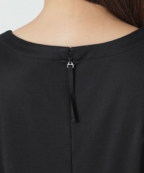 TO BE CHIC (大きいサイズ) / トゥー ビー シック (オオキイサイズ) ロング・マキシ丈ワンピース | 【L】チュールチェック ドッキングワンピース | 詳細6