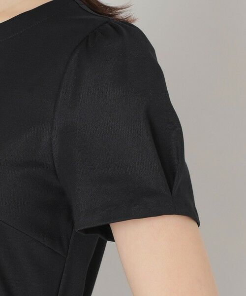 TO BE CHIC (大きいサイズ) / トゥー ビー シック (オオキイサイズ) ロング・マキシ丈ワンピース | 【L】チュールチェック ドッキングワンピース | 詳細7